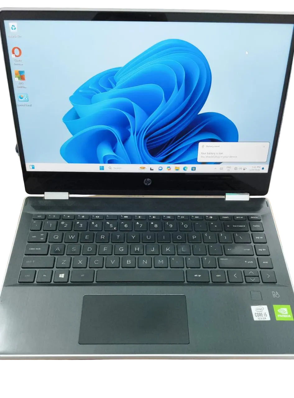 HP Pavilion x360 Laptop | Intel Core i5 10th Gen | 8GB RAM | 512GB SSD | 2GB NVIDIA Graphics | Original Charger